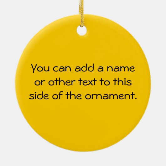 キャンディーコーンこうもり セラミックオーナメント (裏面)