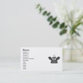 キャンディーコーンこうもり 名刺 (スタンド正面)