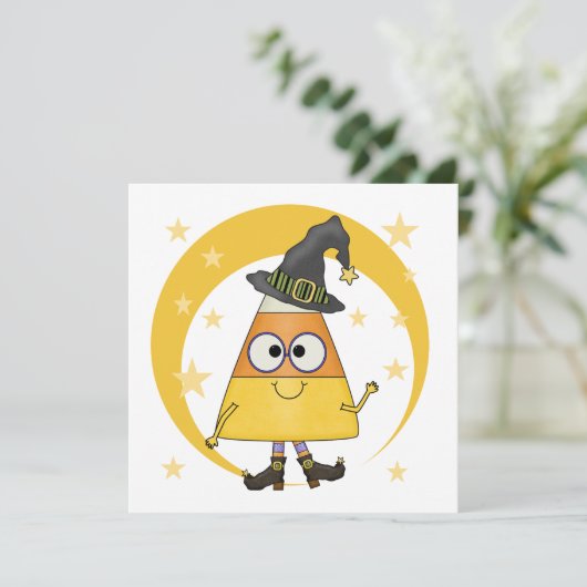 キャンディーコーンウィッチハロウィーン カード (スタンド正面)