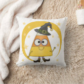 キャンディーコーンウィッチハロウィーン クッション (ブランケット)