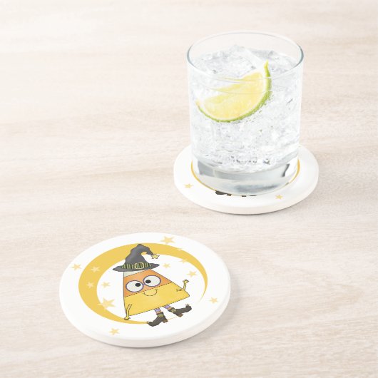 キャンディーコーンウィッチハロウィーン コースター (側面)