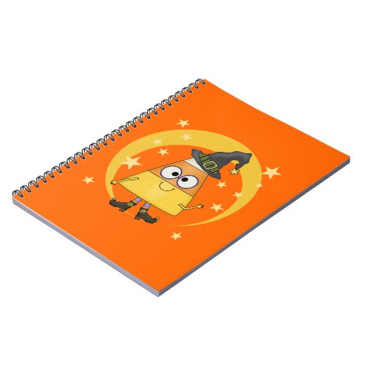 キャンディーコーンウィッチハロウィーン ノートブック (左側)