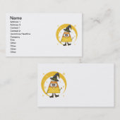 キャンディーコーンウィッチハロウィーン 名刺 (正面/裏面)