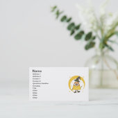 キャンディーコーンウィッチハロウィーン 名刺 (スタンド正面)