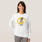 キャンディーコーンウィッチハロウィーン Tシャツ (正面フル)