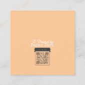 キャンディーコーンオムツラッフル エンクロージャーカード (裏面)