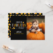 キャンディーコーンキスハロウィーンフォトカード カード (正面/裏面インサイチュ)