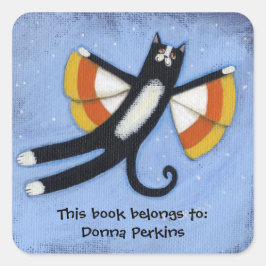 キャンディーコーンキャットエンジェル スクエアシール