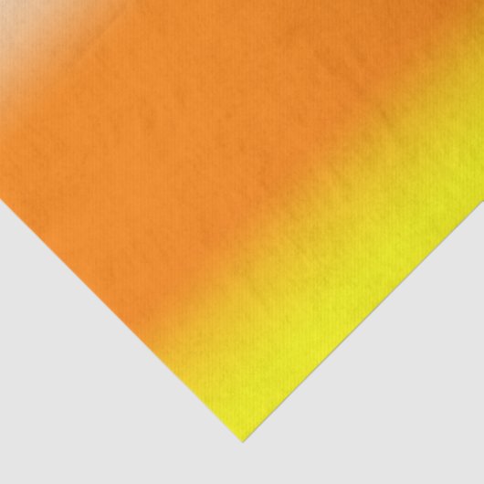 キャンディーコーングラデーションホワイトオレンジイエローティッシュペーパー 薄葉紙 (詳細)