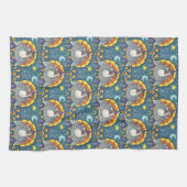 キャンディーコーンターキー、感謝鳥キッチンタオル キッチンタオル (横)