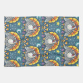 キャンディーコーンターキー、感謝鳥キッチンタオル キッチンタオル (横)