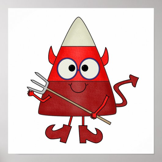 キャンディーコーンデビルハロウィーン ポスター (正面)