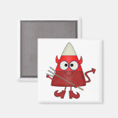 キャンディーコーンデビルハロウィーン マグネット (正面/裏面)