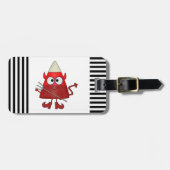 キャンディーコーンデビルハロウィーン ラゲッジタグ (正面横)