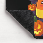 キャンディーコーンハロウィーンの衣装 マウスパッド (コーナー)