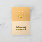 キャンディーコーンハロウィーンカード カード (内部)