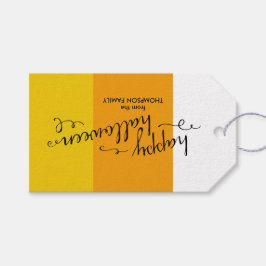 キャンディーコーンハロウィーンギフトタグ ギフトタグ