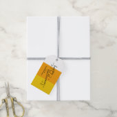 キャンディーコーンハロウィーンギフトタグ ギフトタグ (より糸付き)