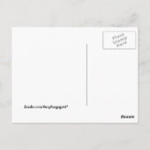 キャンディーコーンハロウィーンブーパーティー ポストカード (裏面)