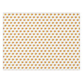 キャンディーコーンハロウィーン感謝祭のトリックまたはトリート テーブルクロス (正面(横))