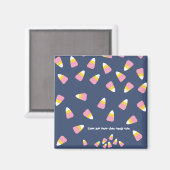 キャンディーコーンハロウィーン秋スイーツカスタム追加 マグネット (正面/裏面)