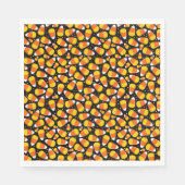 キャンディーコーンハロウィーン スタンダードランチョンナプキン (正面)