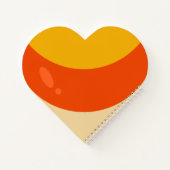 キャンディーコーンハロウィーン ノートブック (裏面)