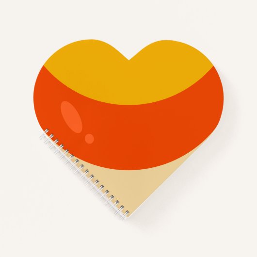 キャンディーコーンハロウィーン ノートブック (正面)