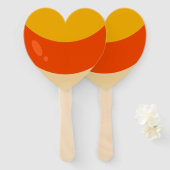 キャンディーコーンハロウィーン ハンドファン (正面&裏面)