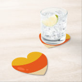 キャンディーコーンハロウィーン ペーパーコースター (インサイチュ)