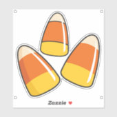 キャンディーコーンビニールステッカー シール (シート)