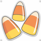 キャンディーコーンビニールステッカー シール (正面)