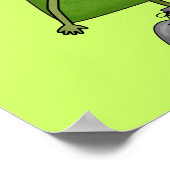 キャンディーコーンフランケンシュタインハロウィーン ポスター (角)