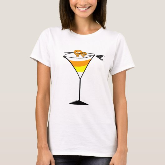 キャンディーコーンマルティーニティーシャツ Tシャツ (正面)