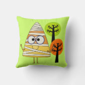 キャンディーコーンミームハロウィーン クッション (裏面)