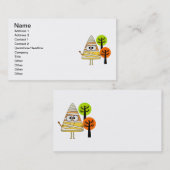 キャンディーコーンミームハロウィーン 名刺 (正面/裏面)