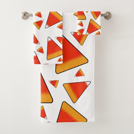 キャンディーコーンレッド&オレンジ バスタオルセット (インサイチュ)