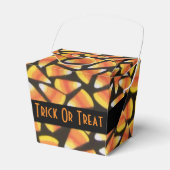 キャンディーコーン取り出し用化粧箱をトリックまたは処理する フェイバーボックス (正面サイド)