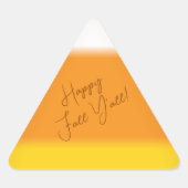 キャンディーコーン封筒用シール 三角形シール (正面)