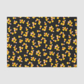 キャンディーコーン模様ハロウィーンギフトラッピング 薄葉紙 (正面)