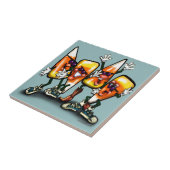 キャンディーコーン集団 タイル (側面)