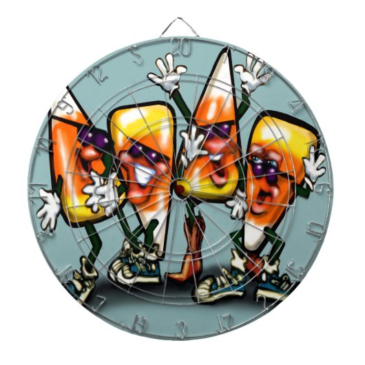 キャンディーコーン集団 ダーツボード (正面)