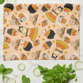 キャンディーコーン魔法キッチンタオル キッチンタオル (折り畳み)