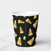 キャンディーコーン10月ハローウィンパーティブラック 紙コップ (右)