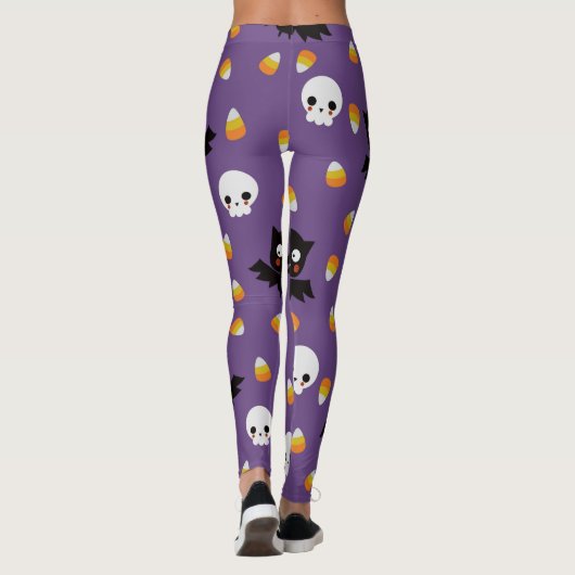 キャンディーコーン、こうもりとスカル レギンス (裏面)