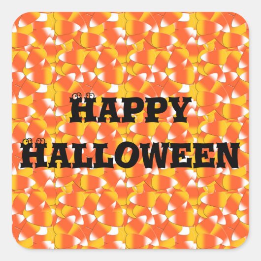 キャンディーコーン スクエアシール (正面)