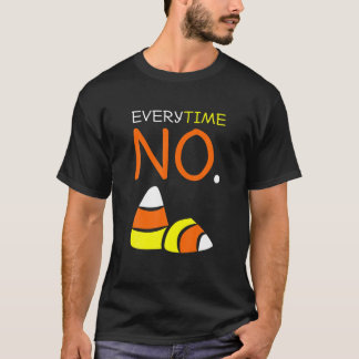 キャンディーコーンTees：キャンディーコーンにNo常 Tシャツ