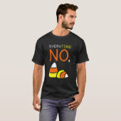 キャンディーコーンTees：キャンディーコーンにNo常 Tシャツ (正面フル)