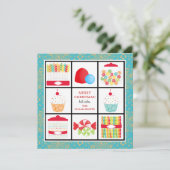 キャンディーショップビジネスクリスマスカード シーズンカード (スタンド正面)