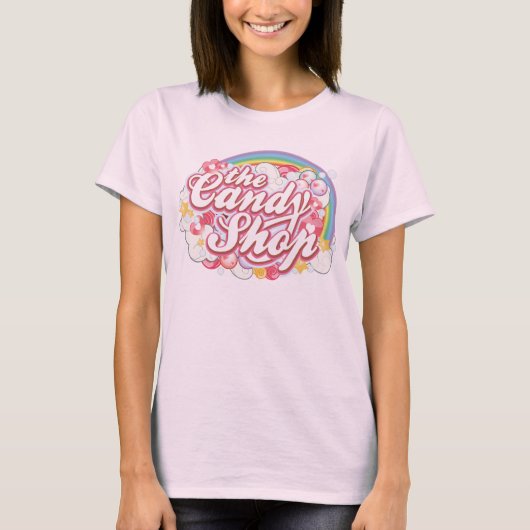 キャンディーショップロゴ2 Tシャツ (正面)
